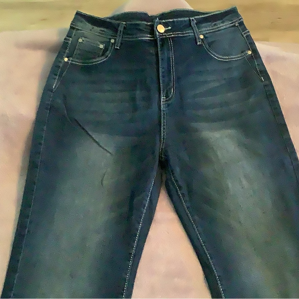 Boutine LA Dark Blue Flare Jeans